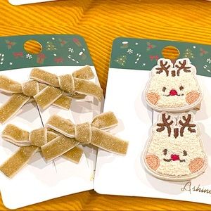 Cute Children Christmas Hair Clips